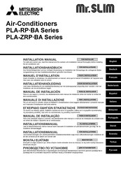 Mitsubishi Electric Mr. Slim PLA-ZRP-BA Serie Manual De Instalación