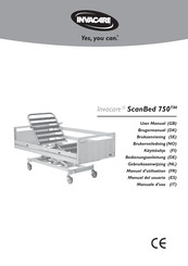 Invacare ScanBed 750 Manual Del Usuario