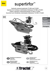 Tractel supertirfor TU16H Traducción Del Manual Original