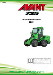 AVANT 735 2020 Manual De Usuario