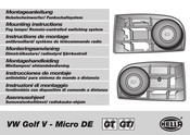 Hella Micro DE Instrucciones De Montaje