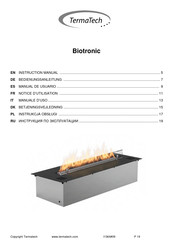 TermaTech Biotronic Manual De Usuario