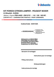 Webasto 6244132A Instrucciones De Montaje