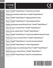 COOK Medical Flexor Parallel Rapid Release Instrucciones De Uso