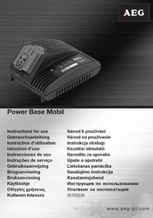 AEG Power Base Mobil Instrucciones De Uso