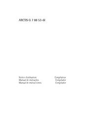 AEG ARCTIS G 7 88 53-6I Manual De Instrucciones