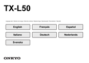 Onkyo TX-L50 Manual De Instrucciones