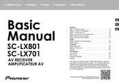 Pioneer SC-LX801 Manual De Instrucciones