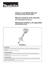 Makita EX2650LH Manual De Empleo Y De Seguridad