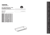 Toshiba MMC-AP0487HP-E Manual De Instalación