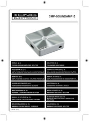 König Electronic CMP-SOUNDAMP10 Manual De Uso