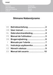 Shimano Nabendynamo Manual Del Usuario