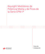 Keysight Technologies E4417A Guia De Instalacion