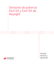 Keysight Technologies E4412A Guía De Servicio Y Operación