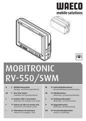 Waeco MOBITRONIC RV-550/SWM Instrucciones De Montaje