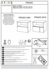 LIGNE MEUBLE PRADO 4381 Instrucciones De Montaje