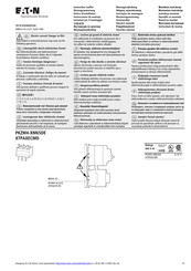 Eaton PKZM4-XM65DE Instrucciones De Montaje
