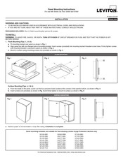 Leviton 52000 Serie Manual De Instrucciones