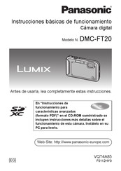 Panasonic Lumix DMC-FT20 Instrucciones De Funcionamiento