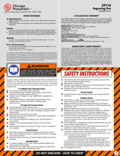 Chicago Pneumatic CP710 Manual De Instrucciones