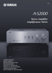 Yamaha A-S2000 Manual De Instrucciones