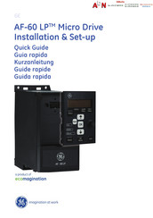 GE AF-60 LP Micro Drive Guía Rápida De Inicio