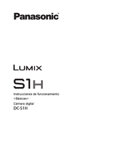 Panasonic Lumix S1H Instrucciones De Funcionamiento