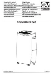 Vortice DEUMIDO 20 EVO Manual De Instrucciones