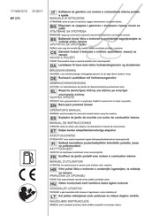 ST BP 375 Manual De Instrucciones