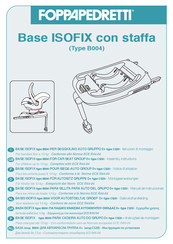 Foppapedretti ISOFIX B004 Manual De Instrucciones
