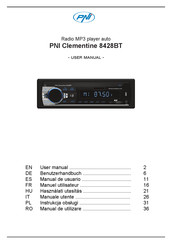 PNI Clementine 8428BT Manual De Usuario