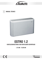 Galletti ESTRO 1.2 3 Manual Tecnico