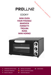 Proline COOKY Manual De Instrucciones