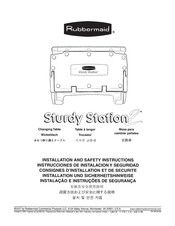 Rubbermaid Sturdy Station 2 Instrucciones De Instalación