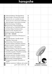 Hansgrohe Raindance Select 28588400 Modo De Empleo/Instrucciones De Montaje