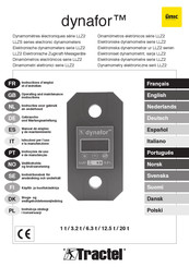 Tractel dynafor LLZ2 Serie Manual De Empleo Y De Mantenimiento