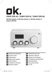 OK. OWR 220-BL Manual Del Usuario