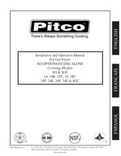 Pitco 34P Manual De Instalación Y Funcionamiento