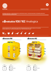 Novital covatutto 162 Analogica Instrucciones De Uso