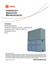 Trane TITANIUM CWPA 02 Instalación Operación Mantenimiento