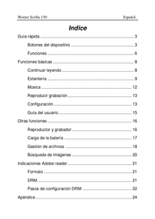 WOXTER Scriba 150 Guía Rápida De Instrucciones