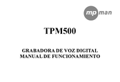 MPMan TPM500 Manual De Funcionamiento