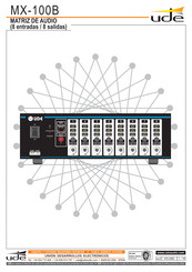 UDE MX-100B Manual Del Usuario E Instrucciones