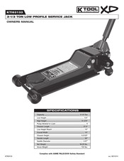 K Tool International KTI63133 Manual De Operation