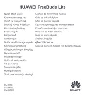 Huawei FreeBuds Lite Manual De Instrucciones