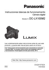 Panasonic Lumix DC-LX100M2 Instrucciones De Funcionamiento