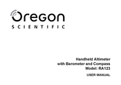 Oregon Scientific RA123 Manual De Usuario