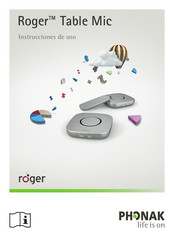 Phonak Roger Table Mic Instrucciones De Uso