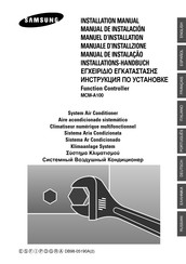 Samsung MCM-A100 Manual De Instalación