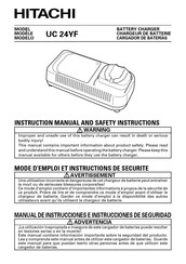 Hitachi UC 24YF Manual De Instrucciones